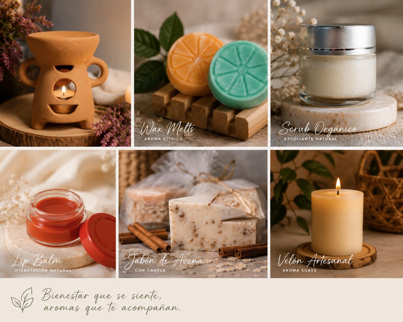 Collage of all Cozy Box products